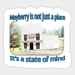 Mayberry State Of Mind Sticker